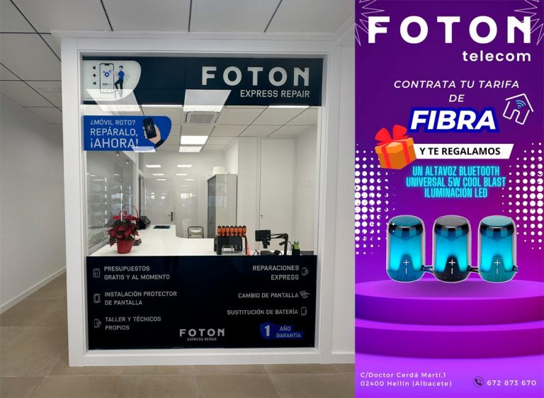 Fotón Telecom Hellín sorprende con oferta exclusiva para sus clientes