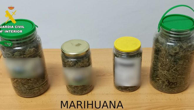Una detenida con 700 gramos de marihuana en el autobús de Yeste de Hellín