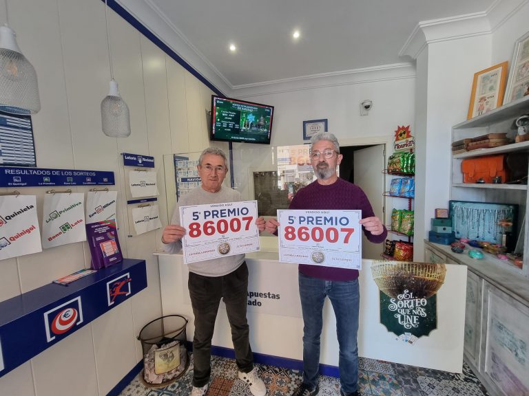 El Número 86007 deja en Hellín 60.000 euros en el Sorteo de Navidad