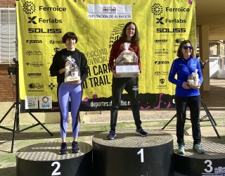 Ana Tauste Galera triunfa en Yeste ganando el Trail del Circuito Provincial de Albacete