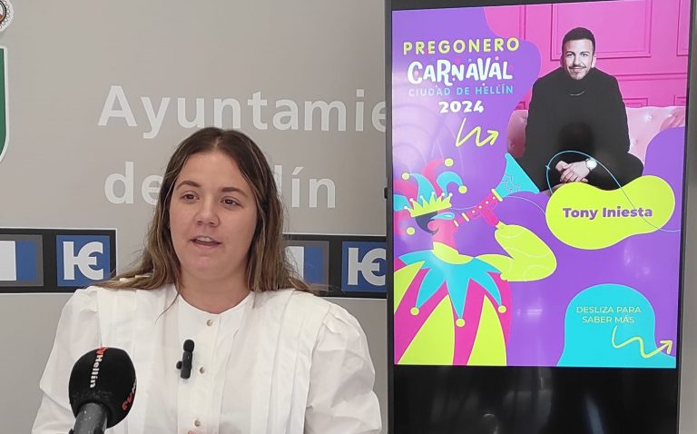 El actor Tony Iniesta, será el pregonero de las Fiestas de Carnaval 2024
