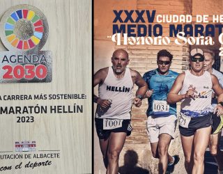 La Media Maratón de Hellín recibe el premio a la ‘Carrera más sostenible’ de la Diputación de Albacete