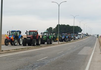 Los agricultores de Hellín marchan a Albacete contra las medidas de la nueva PAC