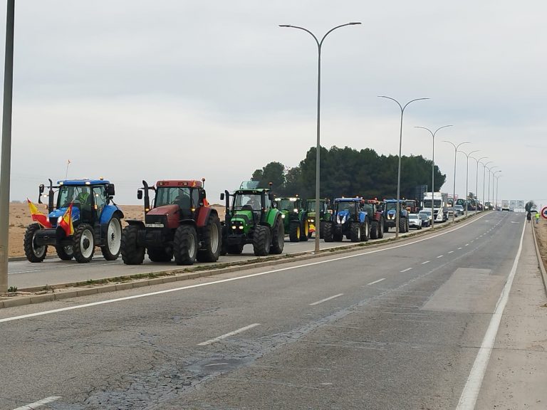 Los agricultores de Hellín marchan a Albacete contra las medidas de la nueva PAC