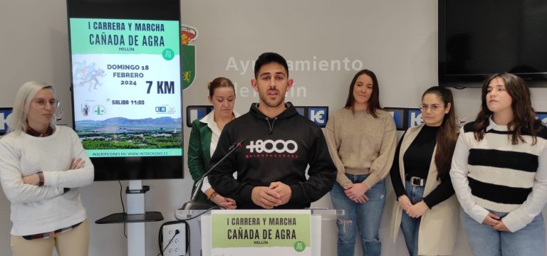 Presentación de la primera edición de la Carrera-Marcha de Cañada de Agra