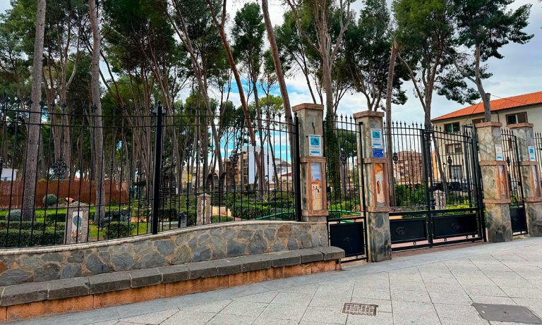 Cierre del Parque Municipal por fuertes vientos