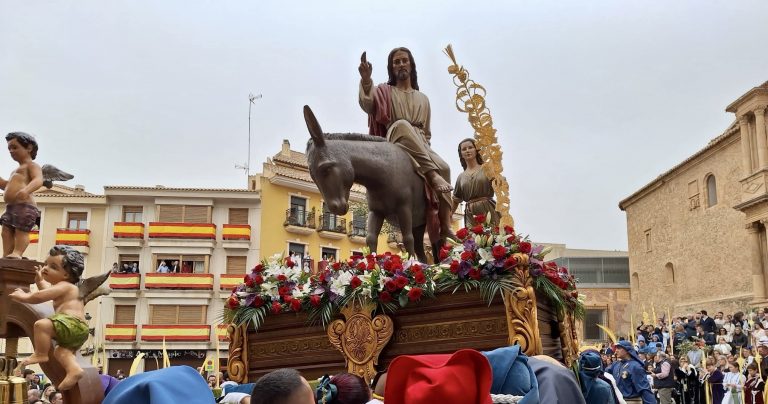 La entrada de Jesús en Jerusalén, abrió la Semana Santa de Hellín