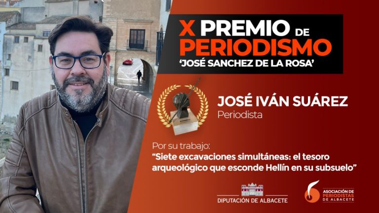 El X Premio de Periodismo ‘José Sánchez de la Rosa’ reconoce un trabajo sobre el patrimonio arqueológico de Hellín