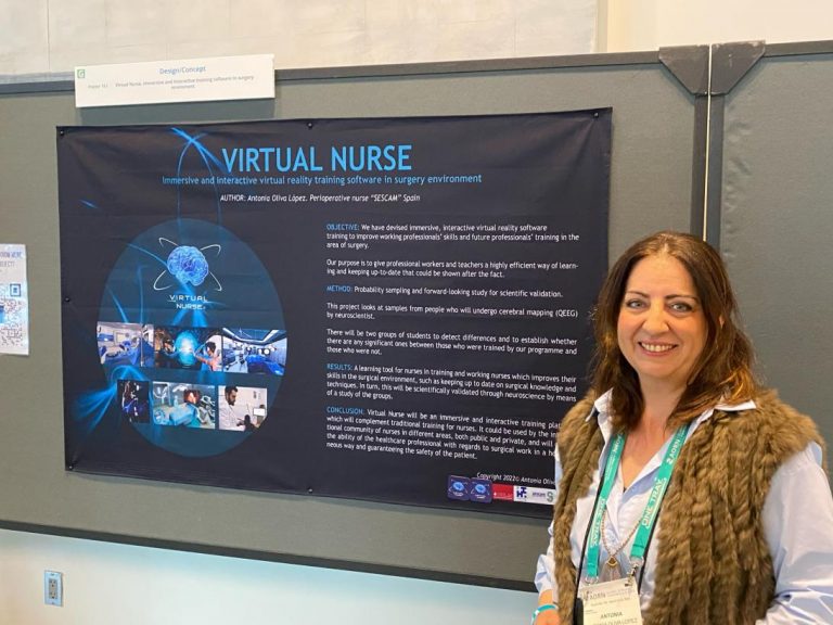 La hellinera Antonia Oliva presenta en Estados Unidos un proyecto formativo basado en la realidad virtual
