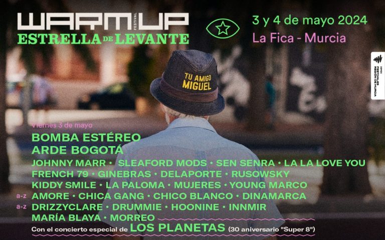 WARM UP Estrella de Levante anuncia los horarios y line-up completo para su sexta edición