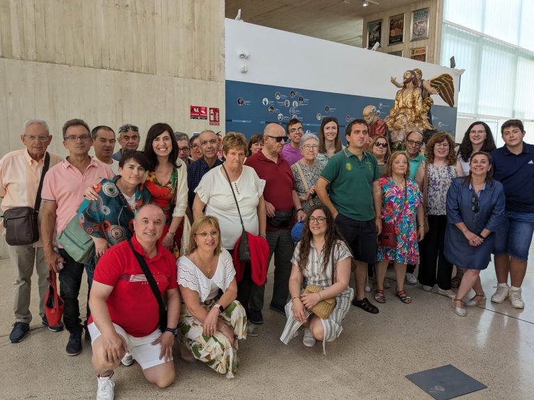 Exposición multisensorial en el MUSS para personas con discapacidad visual
