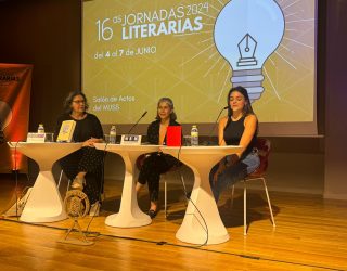 La gallega Nuria Pérez, abrió  la 16 edición de las Jornadas Literarias