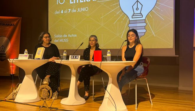 La gallega Nuria Pérez, abrió  la 16 edición de las Jornadas Literarias
