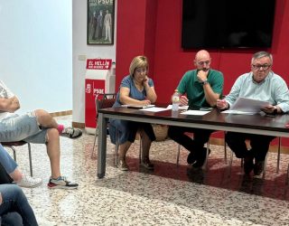 La Ejecutiva del PSOE de Hellín analiza los resultados de las Elecciones Europeas