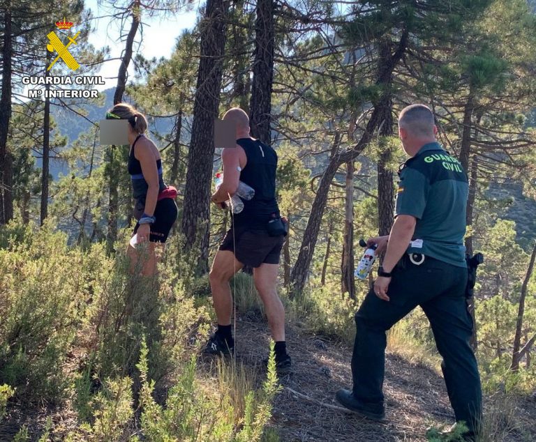 Rescatadas dos personas durante una ruta de senderismo en Molinicos