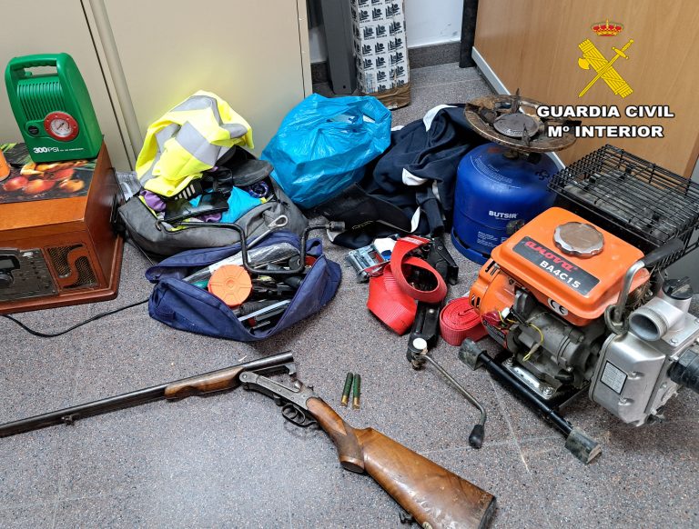Robo frustrado y detención de tres personas en Molinicos