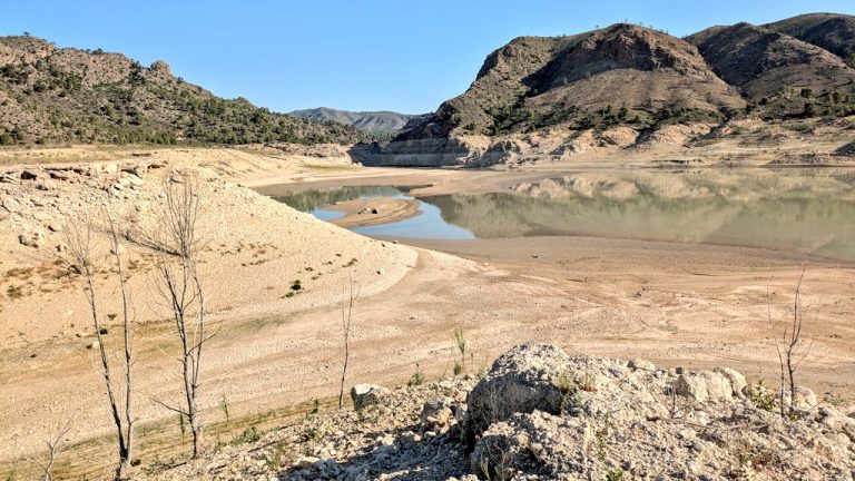 Los embalses de la cuenca del Segura alcanzan niveles críticos: solo al 16% de su capacidad