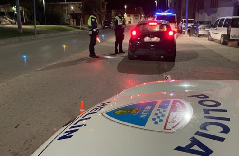 La Policía Local de Hellín realizará controles de alcohol y drogas del 19 al 25 de agosto