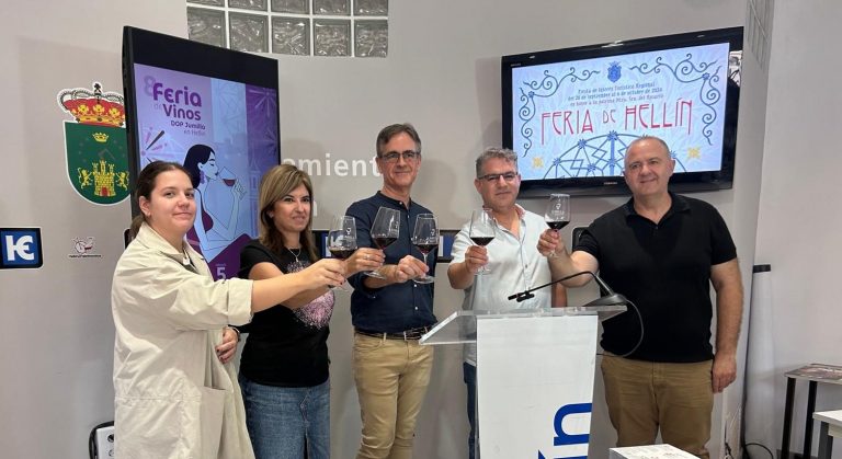 Hellín acoge la 8ª edición de la Feria de Vinos DOP Jumilla el próximo 5 de octubre