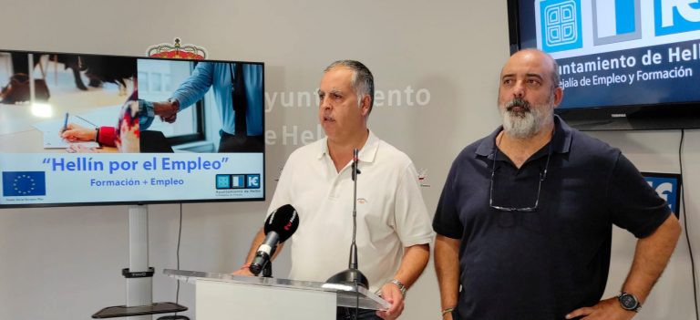 En marcha el proyecto “Hellín por el empleo”, un programa de inserción laboral destinado a 105 personas