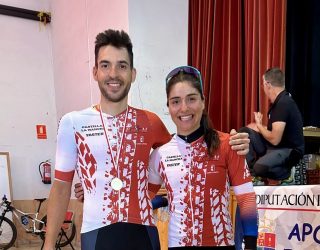 Los hellineros Alberto López y Lucía Navarro, favoritos en la XI BTT de Bonete