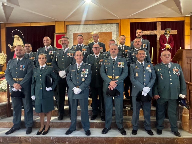 Actos realizados en honor de la patrona de la Guardia Civil, la Virgen del Pilar