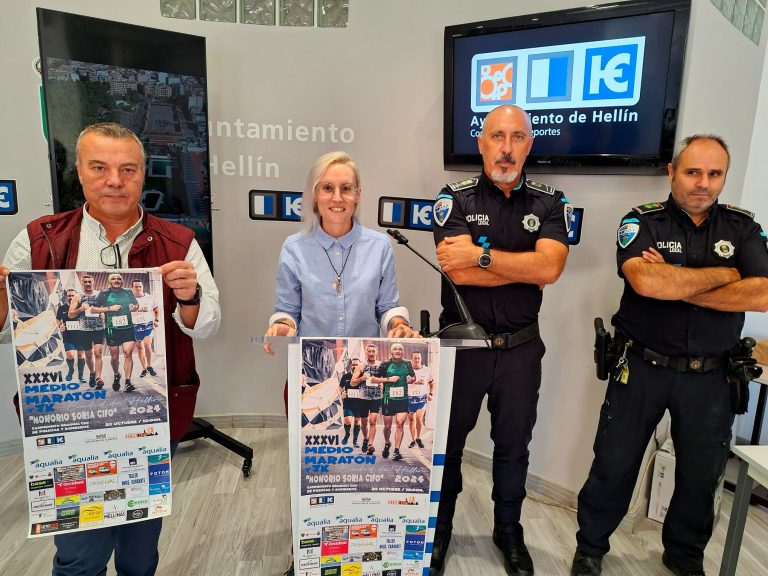 En marcha la XXXVI Media Maratón Ciudad de Hellín “Honorio Soria Cifo”