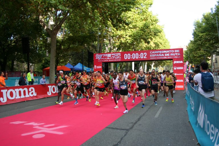 Abderrahmane Aferdi se impone en la XXVII Media Maratón de Albacete y Juan Antonio Pérez se proclama campeón de España
