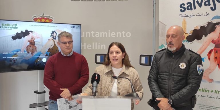 ”¿Eres un salvaje?” Nueva campaña en Hellín contra el abandono de basura y escombros