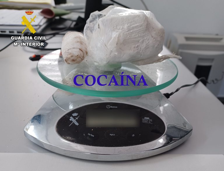 Detenido en Elche de la Sierra con 122 gramos de cocaína