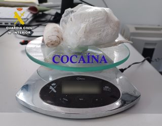 Detenido en Elche de la Sierra con 122 gramos de cocaína