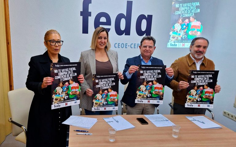 FEDA impulsa la compra local en Hellín y su comarca con una campaña navideña