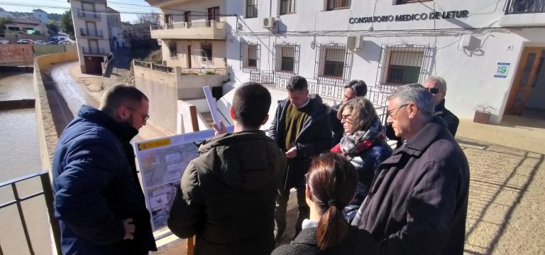Avances en las obras de emergencia tras la DANA de Letur