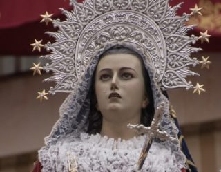 La Dolorosa de Coullaut Valera cumple 85 años en Hellín