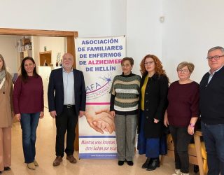 Pedro Antonio Ruiz Santos visita las instalaciones de AFA Hellín