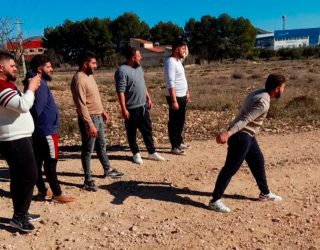 El Barrio del Calvario revive el tradicional deporte de la Bolea