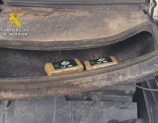 El perro “Rayo” detecta 200 gramos de hachís en un coche en Hellín