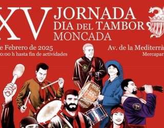 Más de 500 tamborileros de toda España se darán cita en el XV Día del Tambor de Moncada, con una destacada representación hellinera