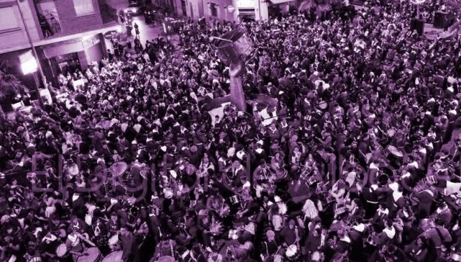 Tobarra busca 416 tambores para mantener vivo el reto de las 104 horas ininterrumpidas en Semana Santa