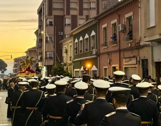 El inconfundible sonido de Tres Caídas elevó la solemnidad del Señor del Prendimiento en su 75º aniversario