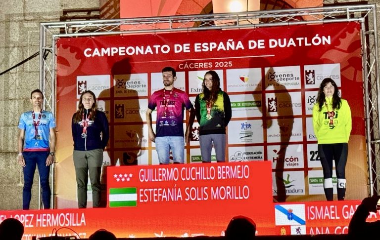 Rafael López Hermosilla, subcampeón de España de Duatlón en GGEE 35-39
