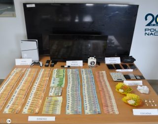 Cae un narcopiso en pleno corazón de Hellín: cocaína, dinero y dos detenidos