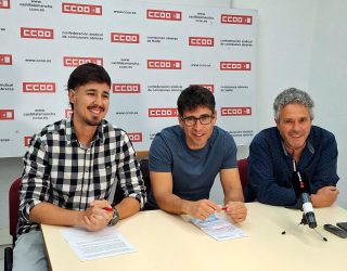 Carlos Lozano releva a Roque García como nuevo responsable de Comisiones Obreras en Hellín