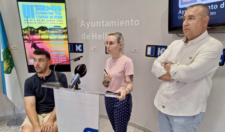 Presentación del III Torneo de Exhibición de Tenis sobre Silla de Ruedas