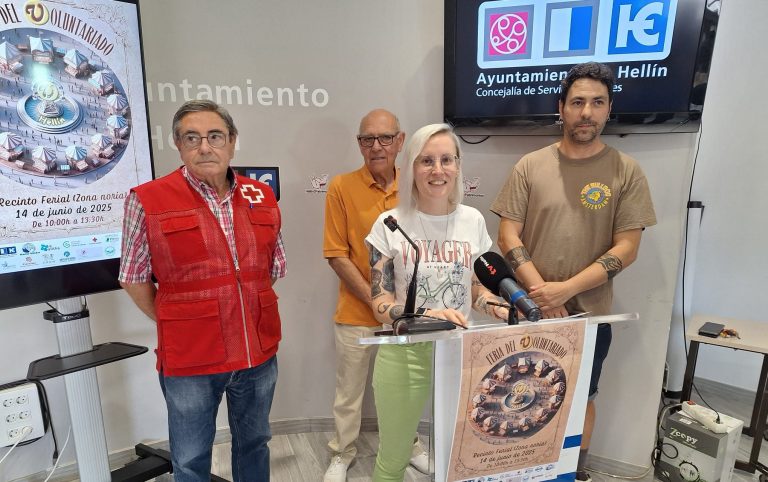 Hellín celebra la II Feria del Voluntariado para visibilizar y promover la acción solidaria local