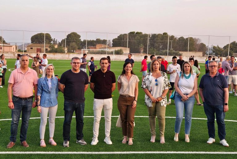 Hellín inaugura el renovado Campo de Fútbol Nº 2 y propone dedicarlo a Eloy Jiménez