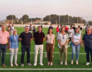 Hellín inaugura el renovado Campo de Fútbol Nº 2 y propone dedicarlo a Eloy Jiménez
