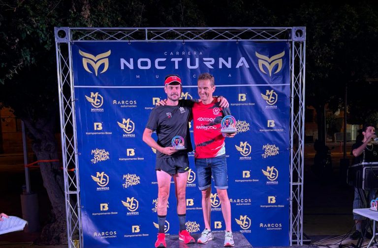 Top-10 y podio para el hellinero Ochoa Rubio en la Nocturna de Murcia