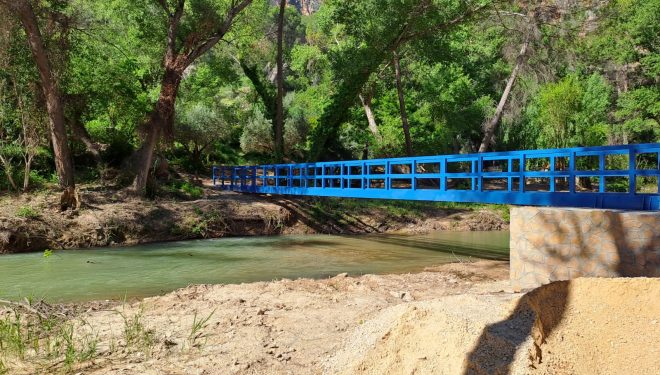 La CHS finaliza la reconstrucción de la pasarela de Bancalicos, dañada por la DANA de 2024