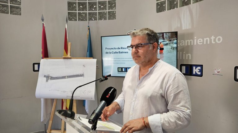 Manuel Serena quiere que la calle Balmes deje de ser un punto negro en caso de inundaciones